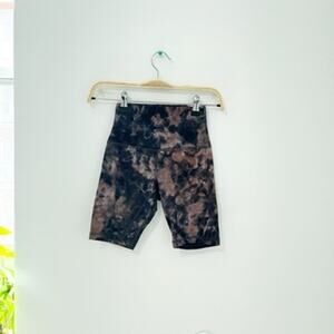 Lululemon Tie Dye Align Biker Shorts Size 2